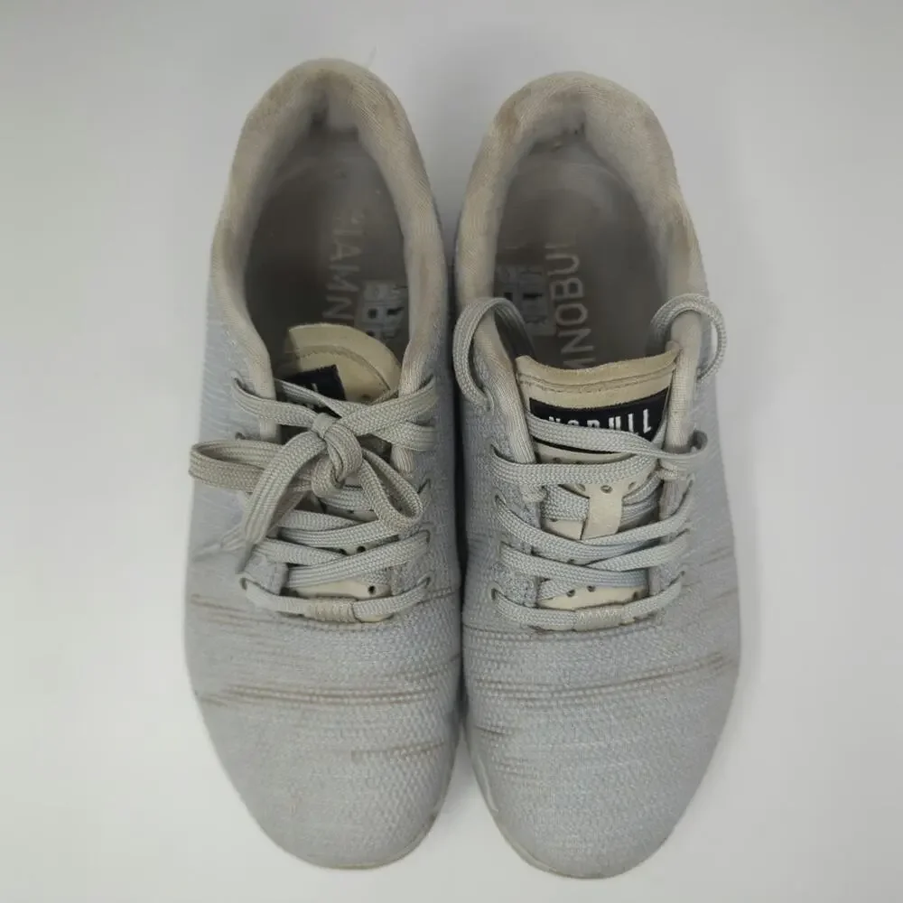 NOBULL Trainers Crossfit Sneakers Light Gray Womens Size 9.5